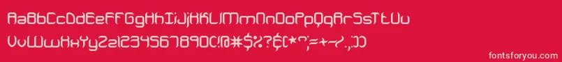 More about JeopardizeBrk Font JeopardizeBrk Font – Pink Fonts on Red Background