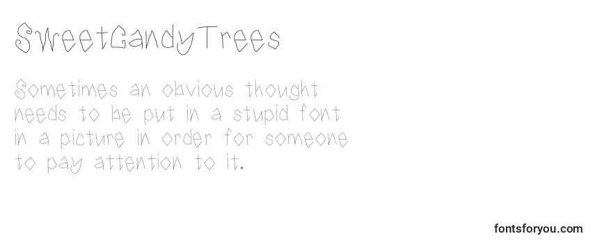 Шрифт SweetCandyTrees