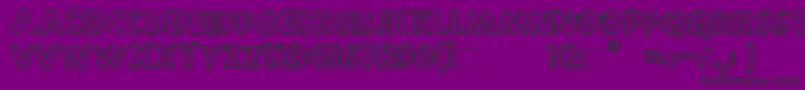 More about ScootchoverSans Font ScootchoverSans Font – Black Fonts on Purple Background