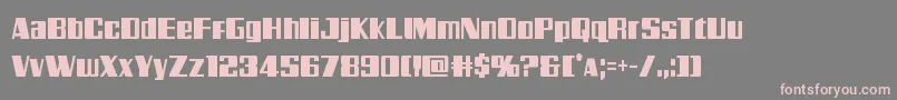 More about Galacticstormcond Font Galacticstormcond Font – Pink Fonts on Gray Background