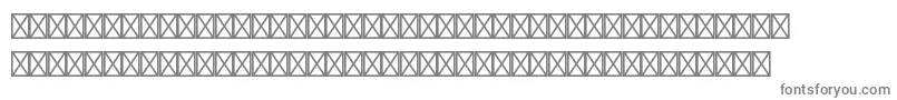 フォントWarningpiltstd – 白い背景に灰色の文字