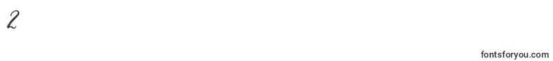 フォントDandeleonVintageDemo – フォント数字2