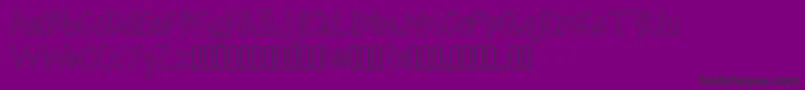 CherryItalianSoda Font – Black Fonts on Purple Background