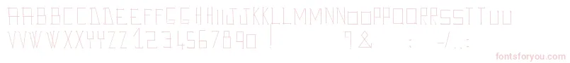 AveGiulioo Font – Pink Fonts on White Background