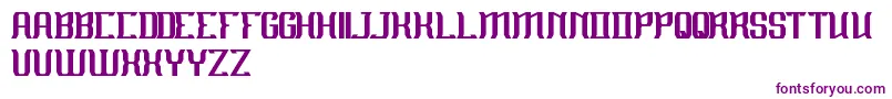 Шрифт MaterialScience – фиолетовые шрифты на белом фоне