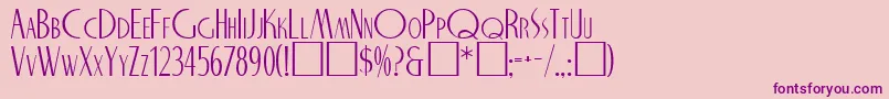 More about UptownDinerRegular Font UptownDinerRegular Font – Purple Fonts on Pink Background