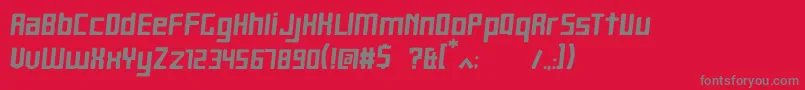 More about HeartbitBold Font HeartbitBold Font – Gray Fonts on Red Background