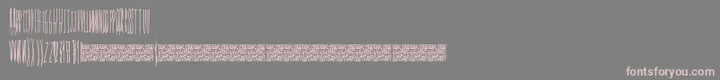 Smokingpistols Font – Pink Fonts on Gray Background