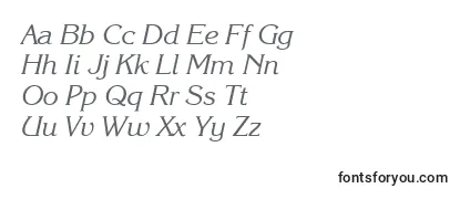 KarinaRusItalic Font
