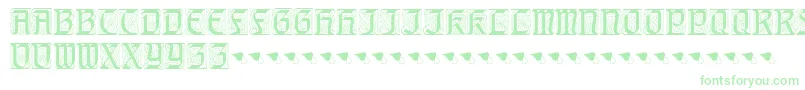 More about AugsburgerInitials Font AugsburgerInitials Font – Green Fonts on White Background