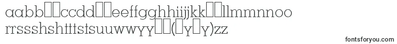 MesaLightRegular Font – Hausa Fonts