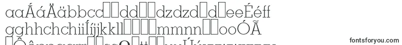MesaLightRegular Font – Slovak Fonts