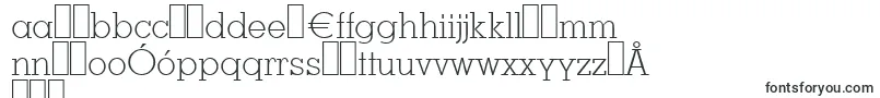 MesaLightRegular Font – Polish Fonts