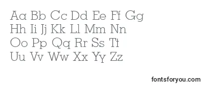 MesaLightRegular Font
