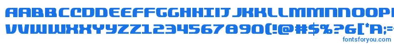 Quickeningcond-fontti – siniset fontit