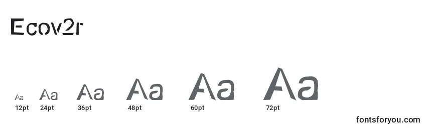 Ecov2r Font Sizes