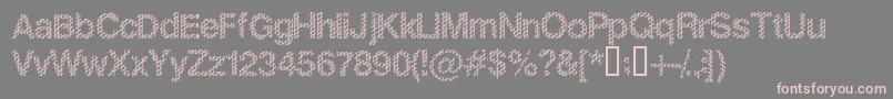 More about SlangKing Font SlangKing Font – Pink Fonts on Gray Background