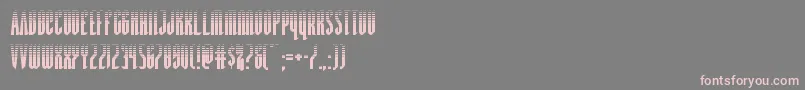 Devilsummonerhalf Font – Pink Fonts on Gray Background