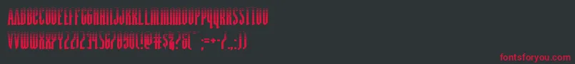 Devilsummonerhalf Font – Red Fonts on Black Background