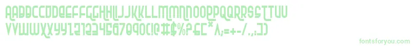 Rokikierc Font – Green Fonts on White Background