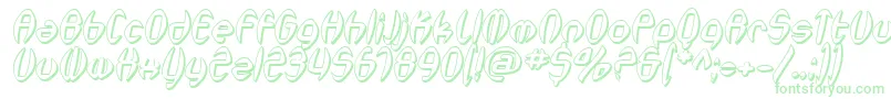 SfSynthonicPopShadedOblique Font – Green Fonts