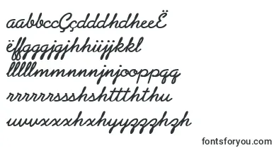 AbrazoScriptSsiBold font – nyanja Fonts