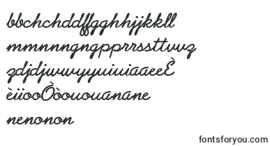 AbrazoScriptSsiBold font – creole Fonts
