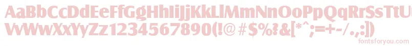 SalzburgserialHeavyRegular Font – Pink Fonts