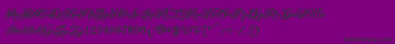 More about VtcTattooscripttwo Font VtcTattooscripttwo Font – Black Fonts on Purple Background