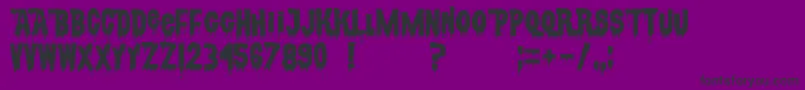 CsnpwdtNfiフォントについての詳細 フォントCsnpwdtNfi – 紫の背景に黒い文字