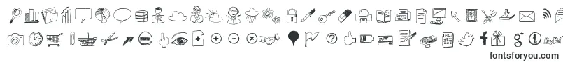 Sketchiconsbold Font – Fonts for Adobe Illustrator