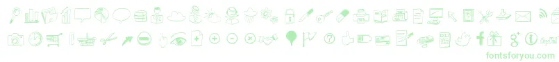 Sketchiconsbold Font – Green Fonts