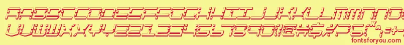 Qqv2sic Font – Red Fonts on Yellow Background