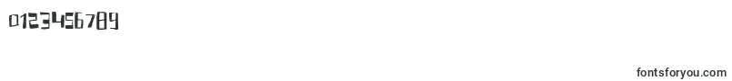 Fruidc Font – Fonts for Numbers and Digits