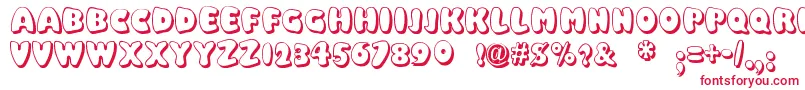 Balloony Font – Red Fonts