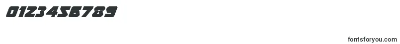 Czcionka Thunderstrikelaser – czcionki dla cyfr i liczb