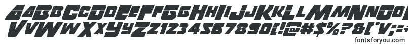 Шрифт Thunderstrikelaser – толстые шрифты
