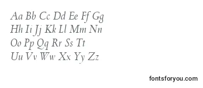 SpectrumMtOsfItalic-fontti
