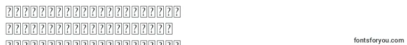 HarmonicVibration-Schriftart – mongolische Schriften