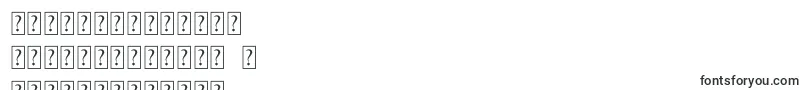 HarmonicVibration-Schriftart – koreanische Schriften