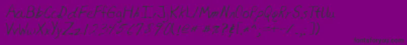 More about Lehn081 Font Lehn081 Font – Black Fonts on Purple Background