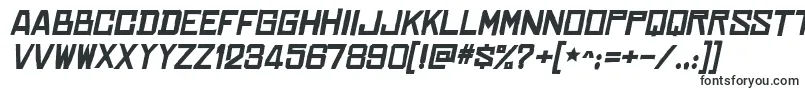 Шрифт ChineserocksxpBolditalic – шрифты для инженерной графики