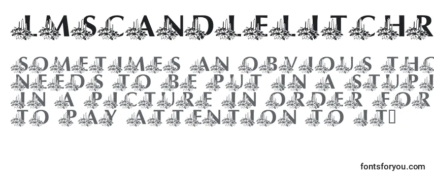 Review of the LmsCandleLitChristmasEve Font