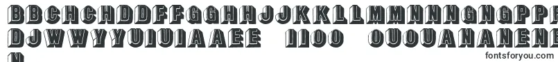Czcionka Tophat – kreolskie czcionki