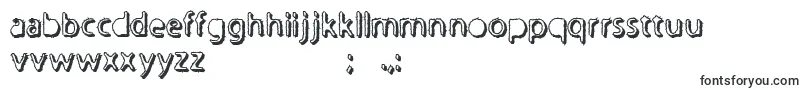 Шрифт Undertaker – разрушенные шрифты
