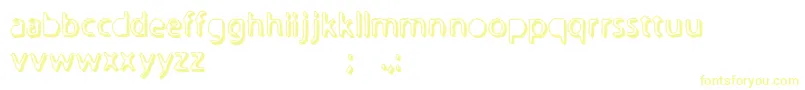 Undertaker-Schriftart – Gelbe Schriften