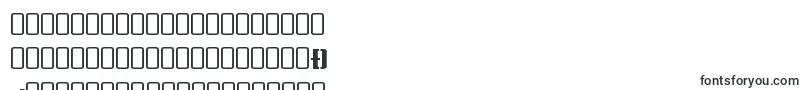 フォントBraesidelumberboyRegular – タタール文字
