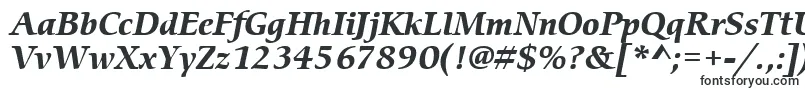 ItcCerigoLtBoldItalic-Schriftart – Barcode-Schriften