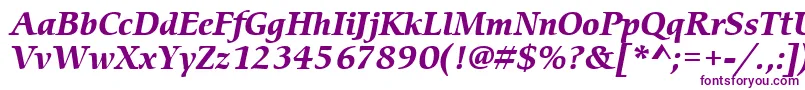 ItcCerigoLtBoldItalic Font – Purple Fonts
