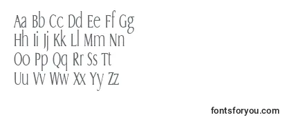 Review of the GriffoncondensedlightRegular Font